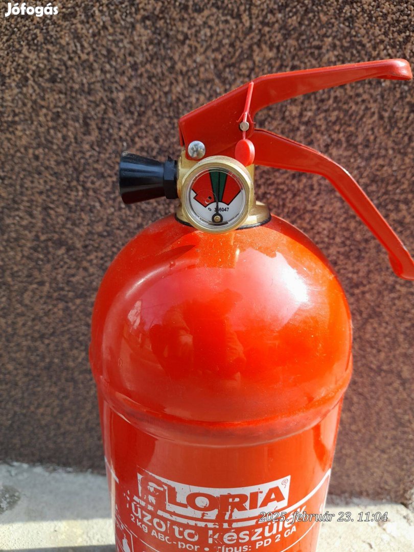 3 db Új tűzoltó készülék