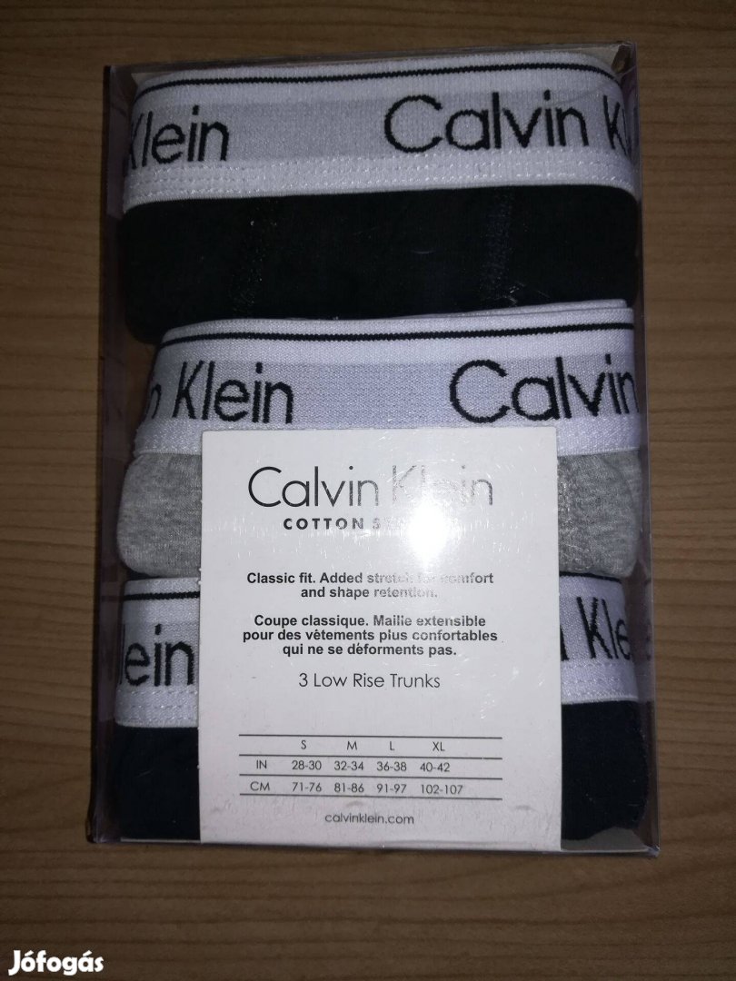 3 db V A L Ó D I Calvin Klein boxer bontatlan dobozban XL