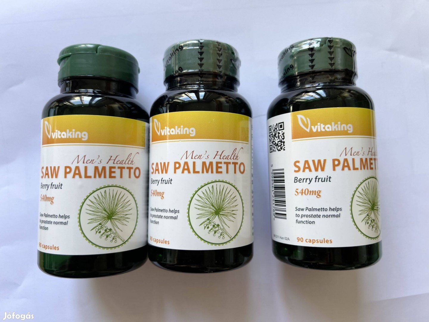 3 db Vitaking SAW Palmetto 450 mg Férfi vitamin Akciós