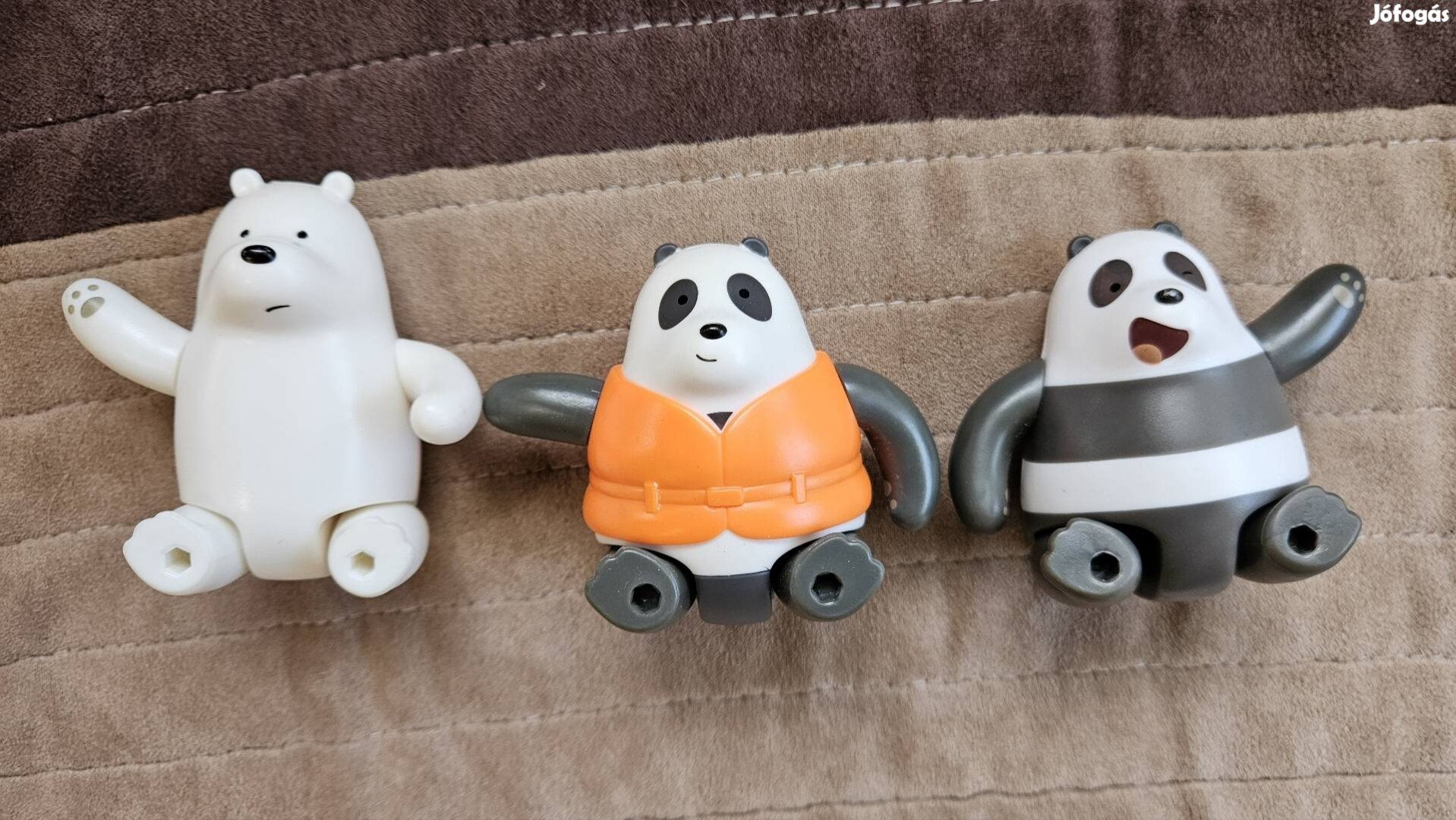 3 db. Medvetesók figura (We Bare Bears)