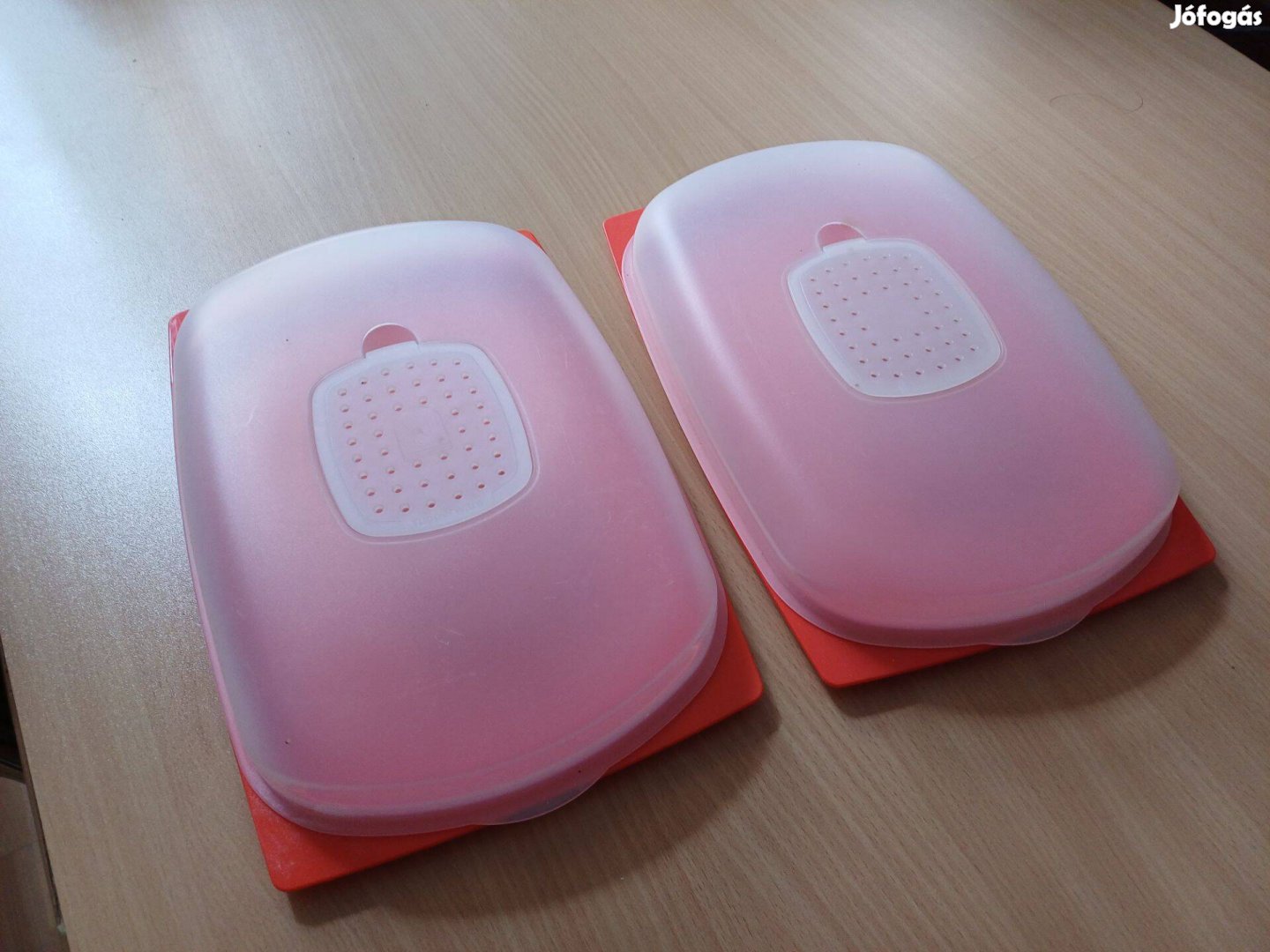 3 db !! Tupperware Alacsony éléstár Condens Control tetővel