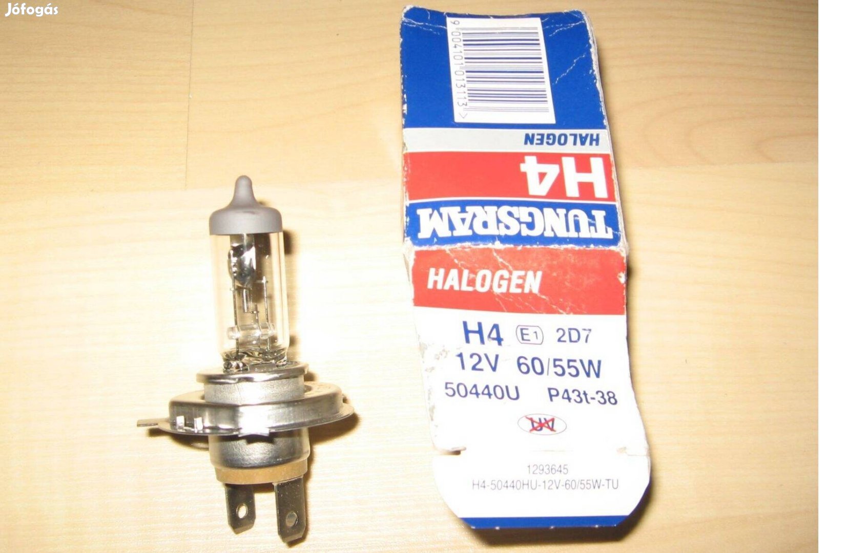 3 db fényszóróizzó Halogén H4