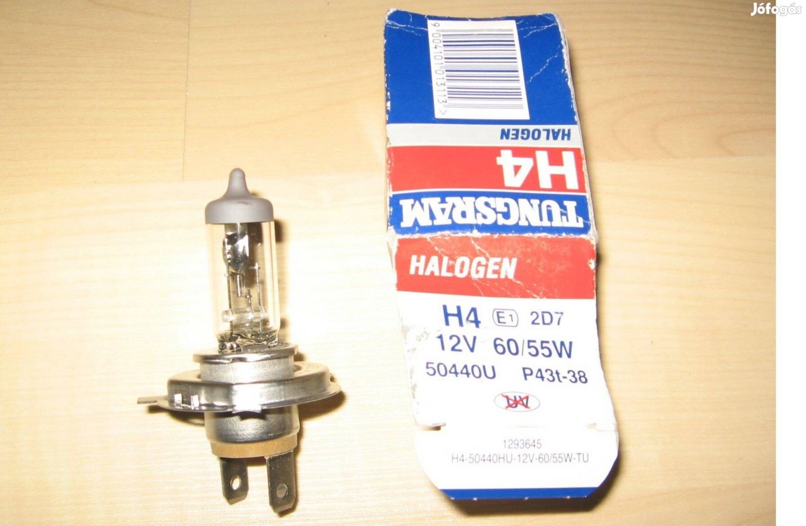 3 db fényszóróizzó Halogén H4