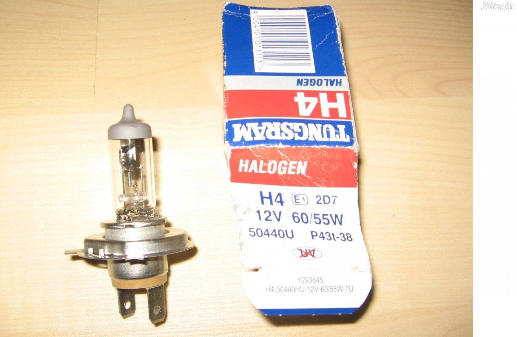 3 db fényszóróizzó Halogén H4