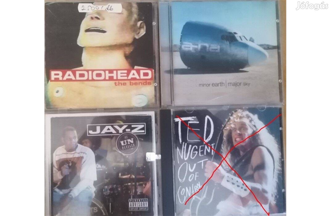 3 db használt, eredeti CD, nagyrészt a Rock keményebb vonaláról