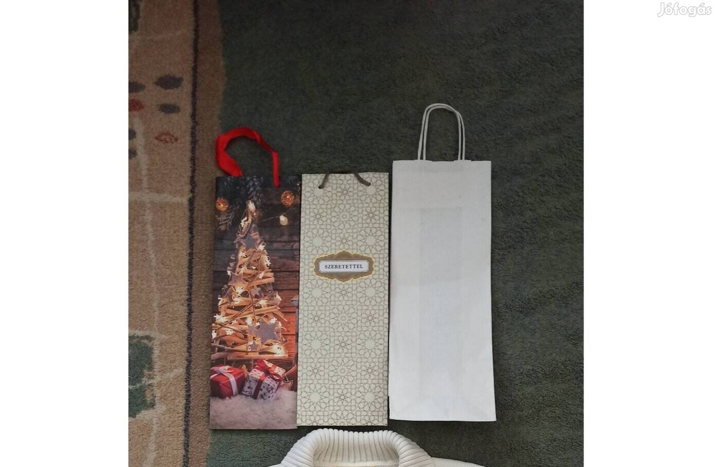 3 db italos táska, ajándék tasak