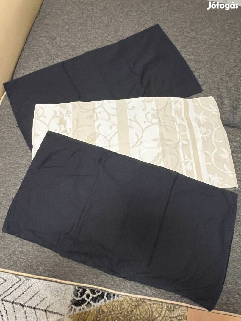 3 db pamut, párnahuzat szett 78x42 cm