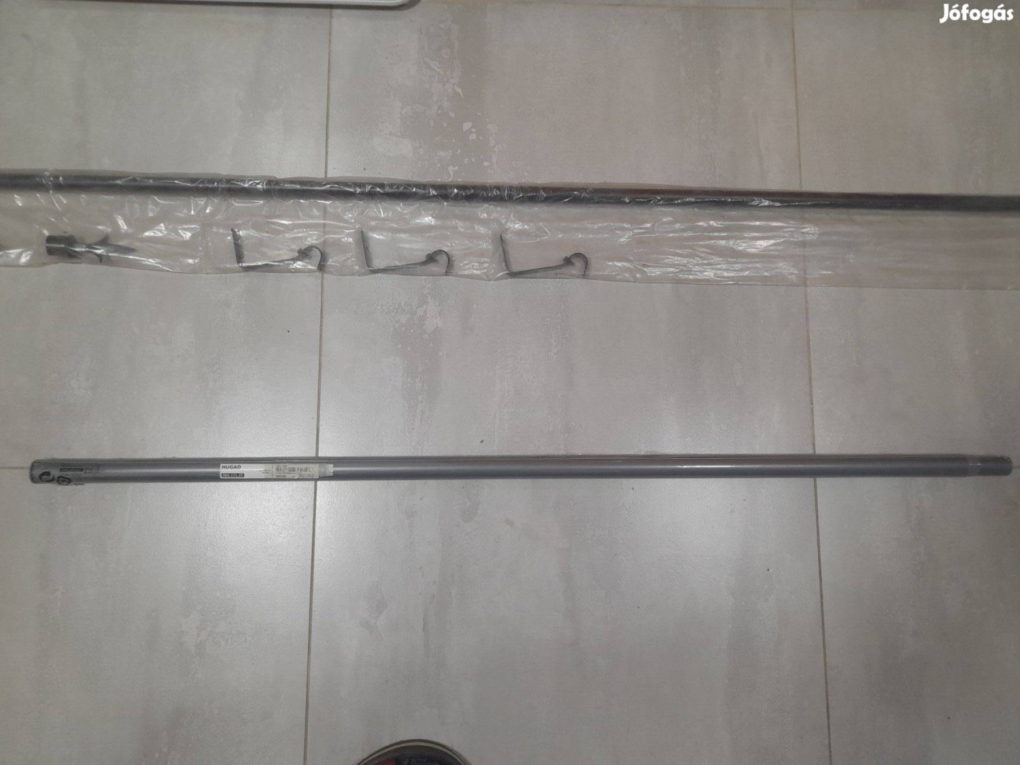 3 db új IKEA Hugad egysoros függönyrúd 120-210 cm