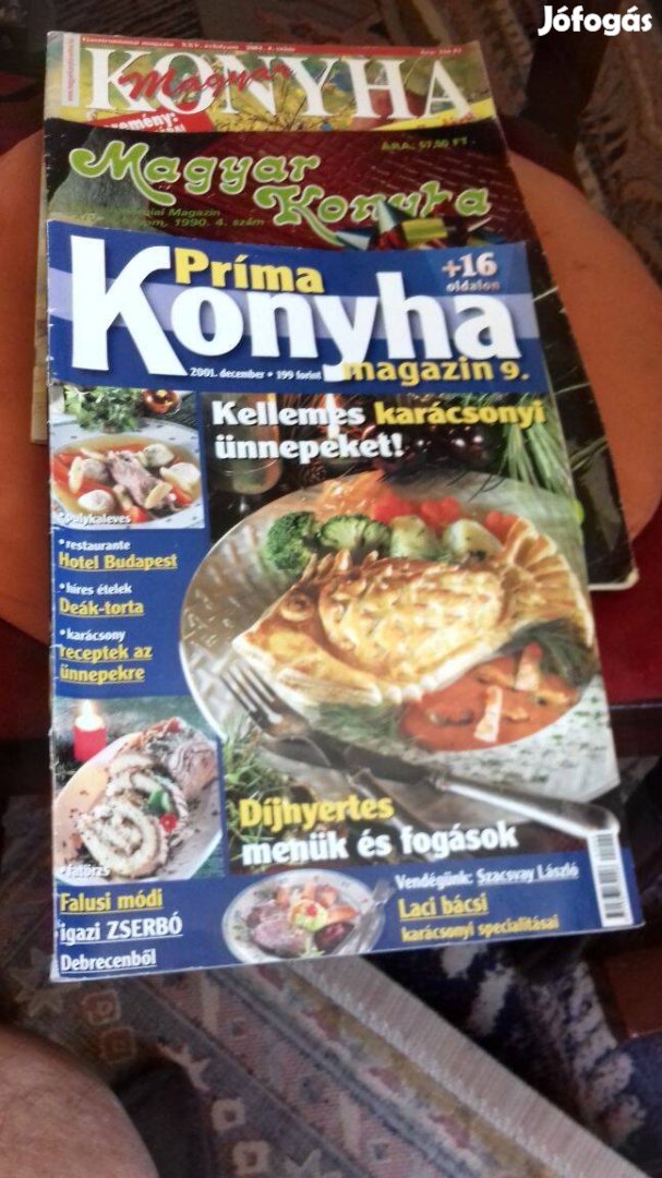 3 drb külömbözö magazinok magyar konyha