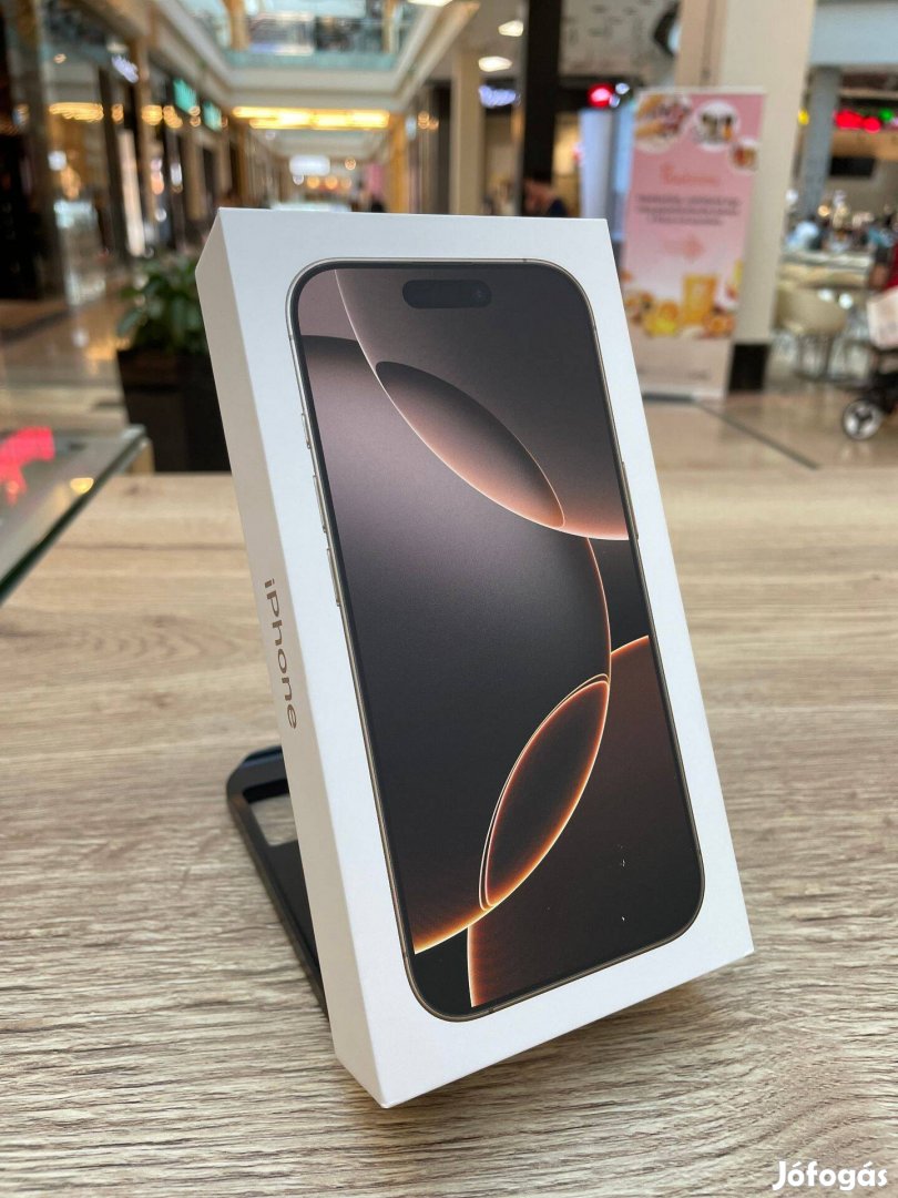 3 év garanciával! Bontatlan Apple iphone 16 Pro 128GB!