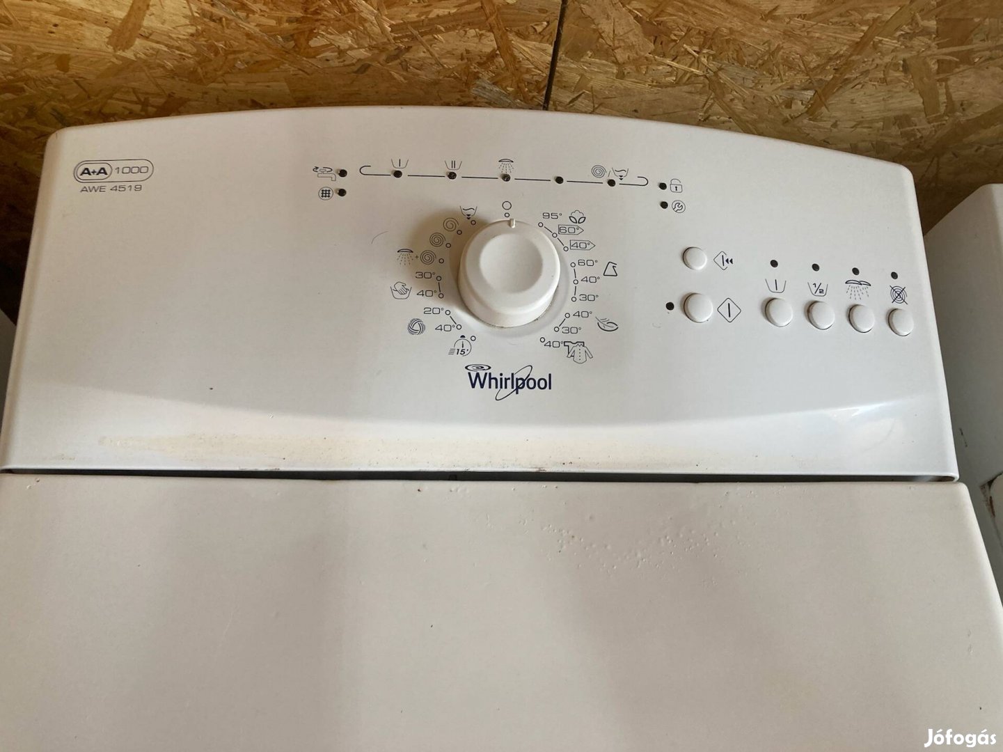 3 év garanciával szépséghibás Whirpool mosógép eladó 