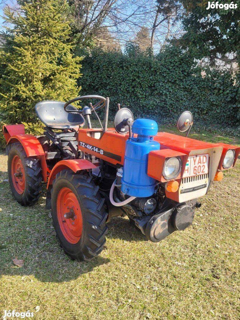 3 év vizsgával rendszámos eredeti ujszerü tz4k14b tzk t4k