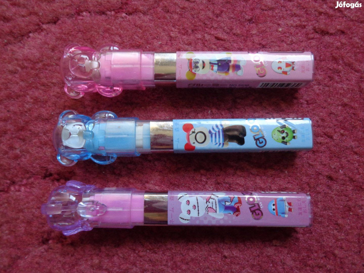 3 féle macis cserélhető hegyű radír 1000ftdb