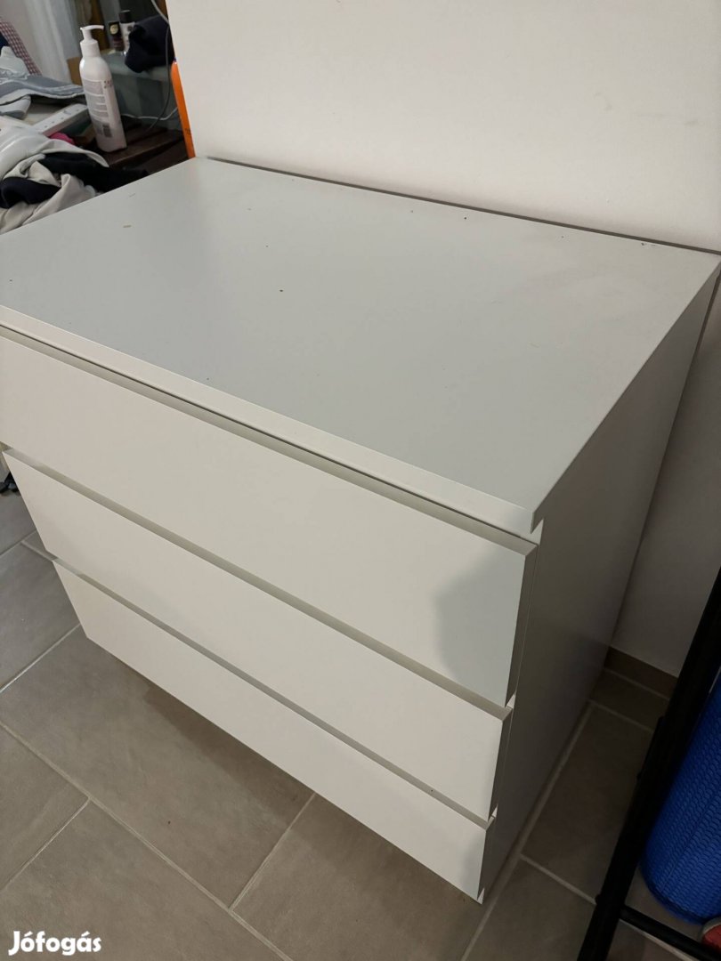 3 fiókos IKEA Malm Szekrény