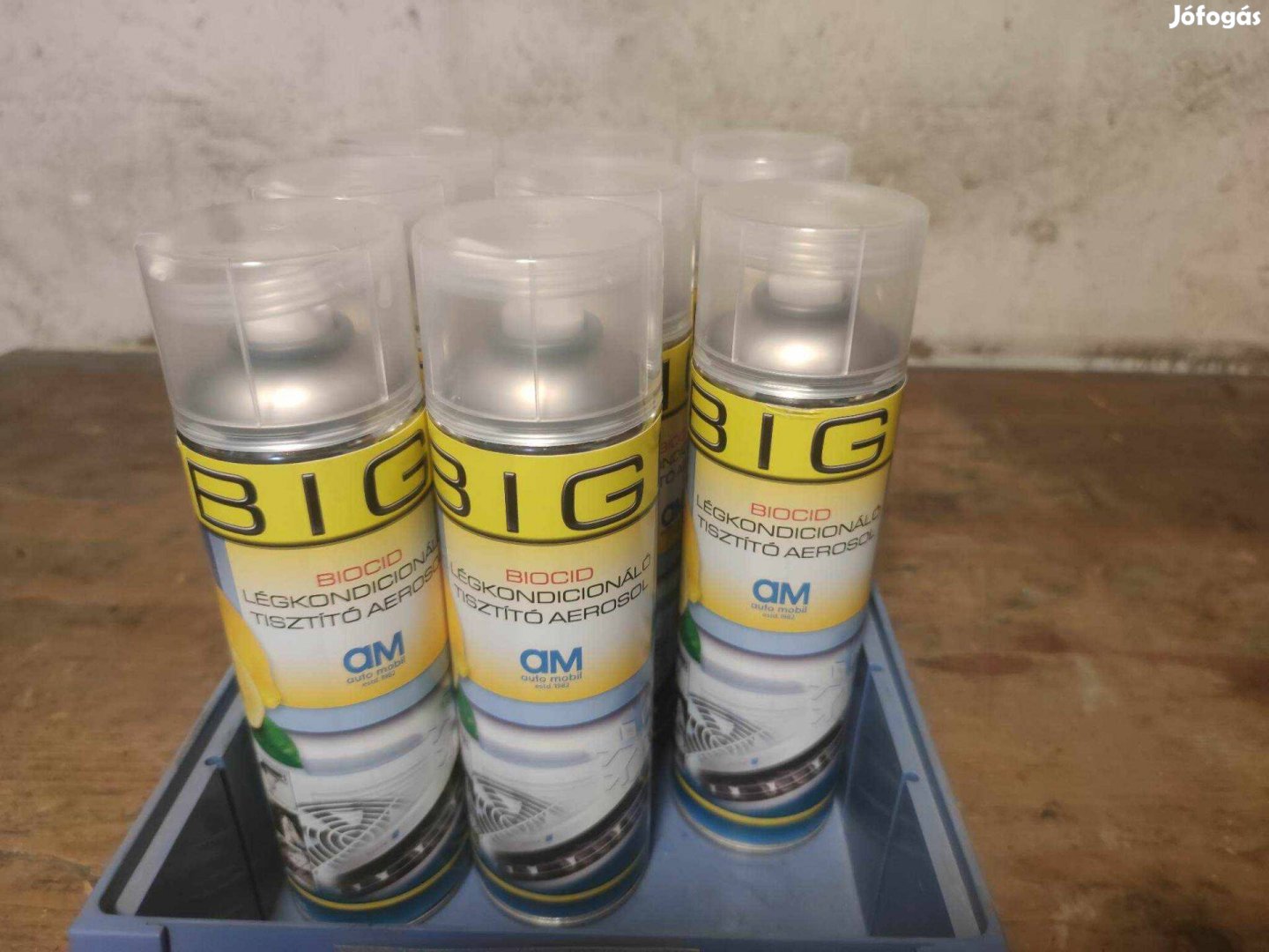 3 flakon Légkondicionáló tisztító spray 500ml Bigman eladó!
