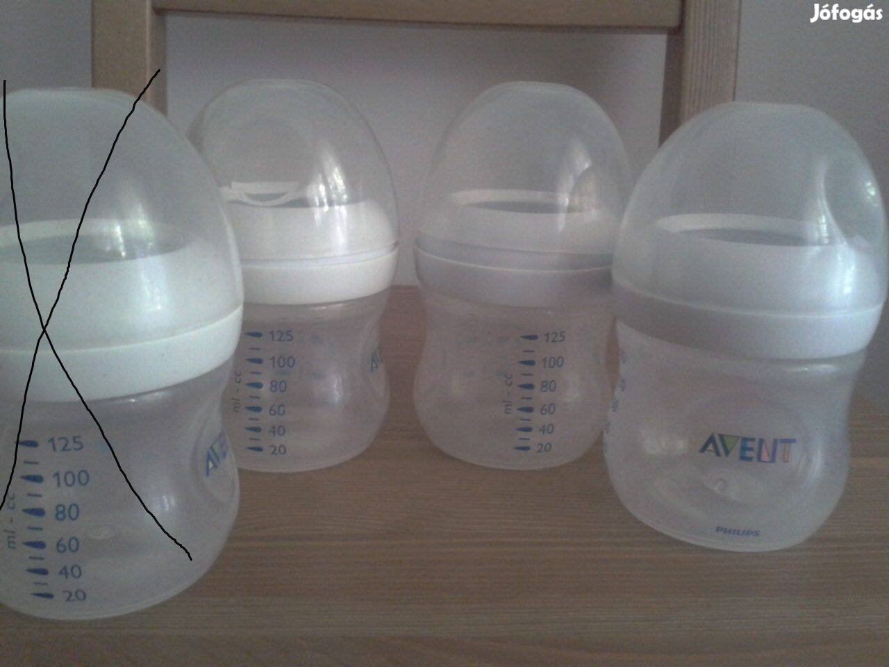 3 garnitúra Philips Avent Natural műanyag cumisüveg 0+