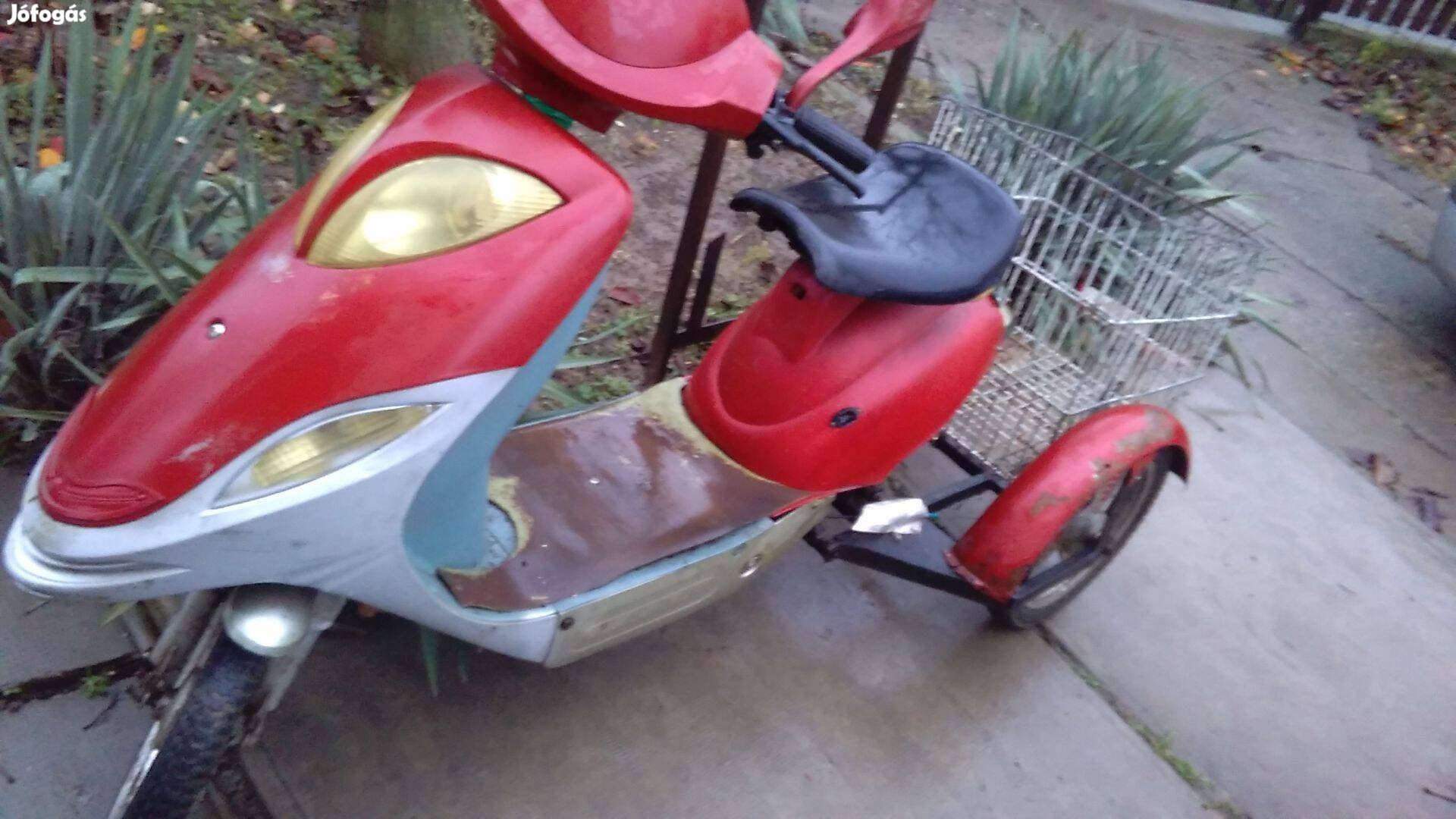 3 kerekű akkumulátoros kerékpár eladó Gyulán