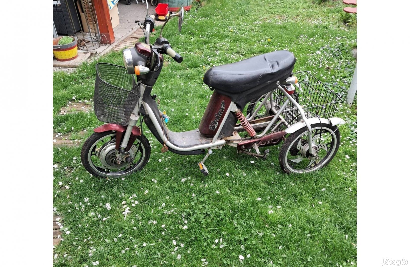 3 kerekű elektromos tricikli