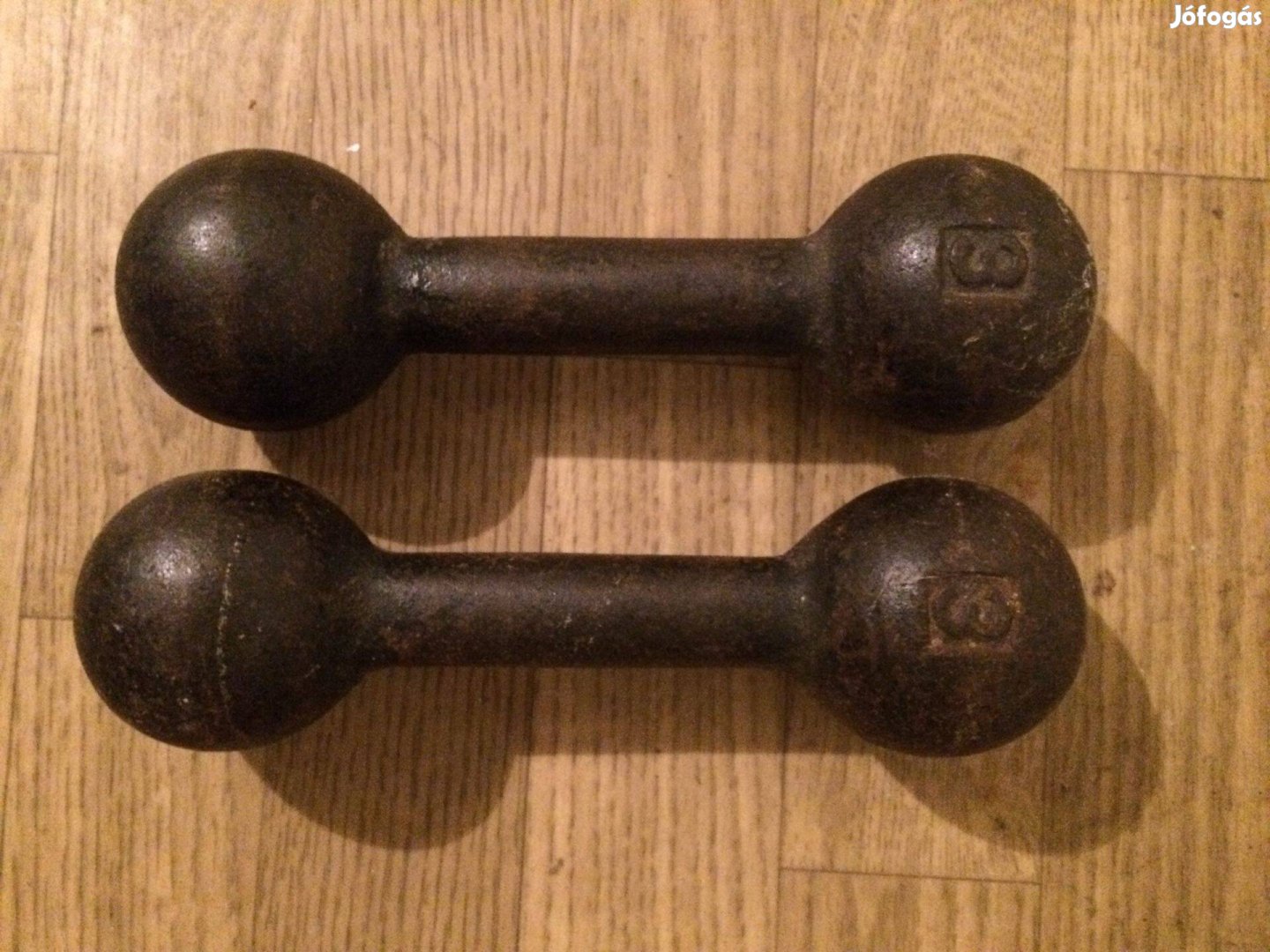 3 kilos kézi súlyzók, Antik