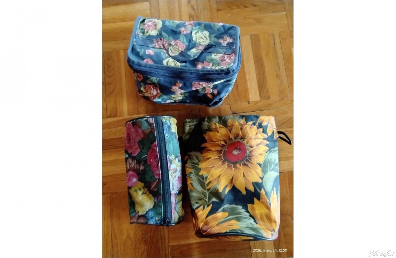 3 kis kozmetikai táska eladó