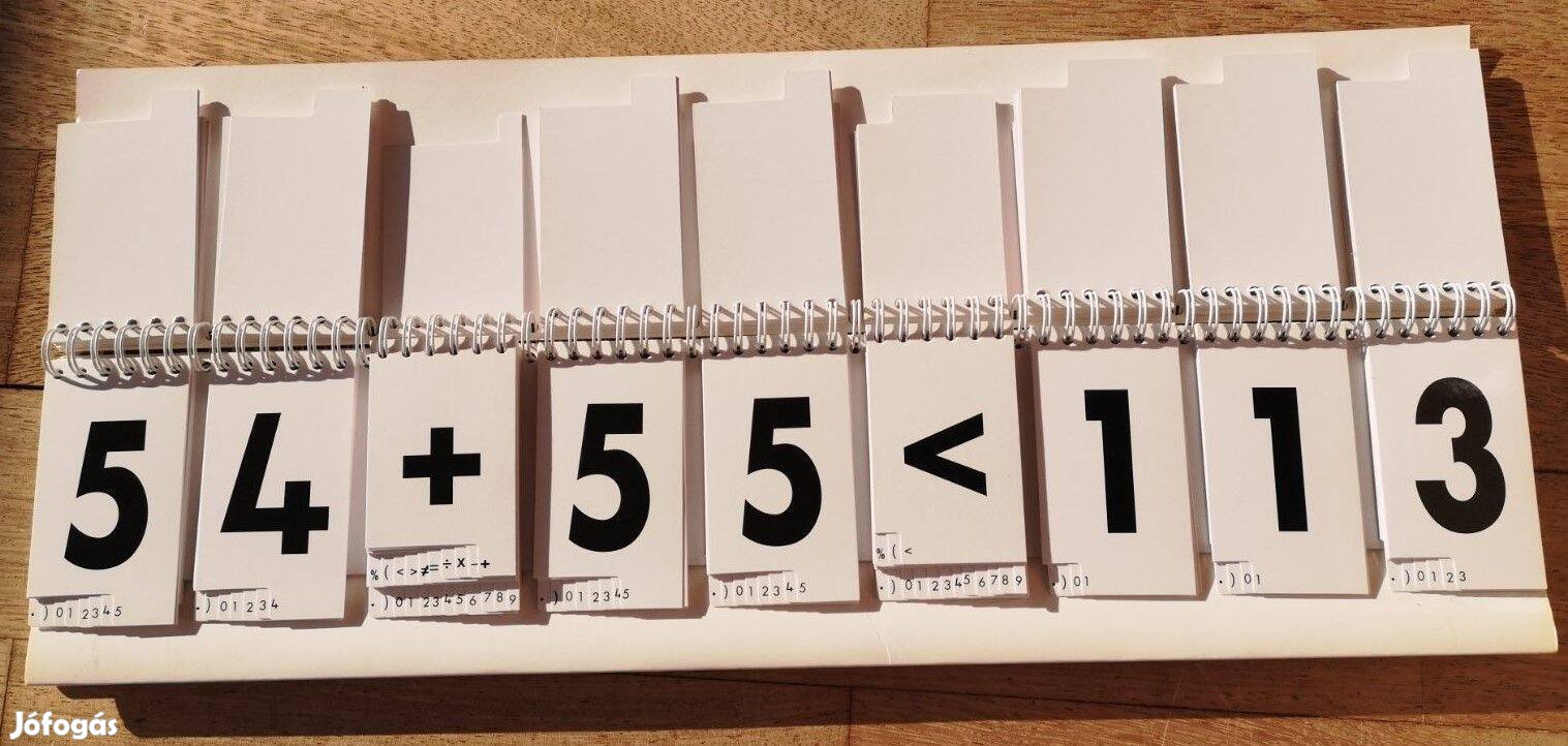 3 lapos és 9 lapos matematikai számforgatók együtt