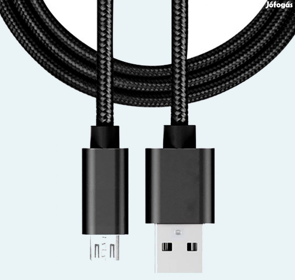 3 méter hosszú 3A Micro USB - USB 2.0 adat és töltőkábel