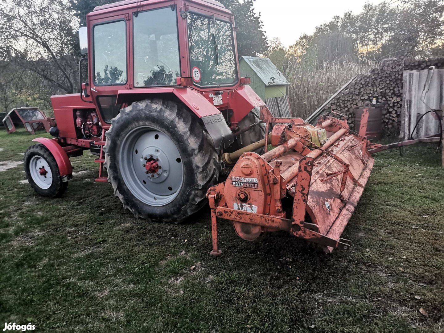 3 méteres Howard Rotavator eladó