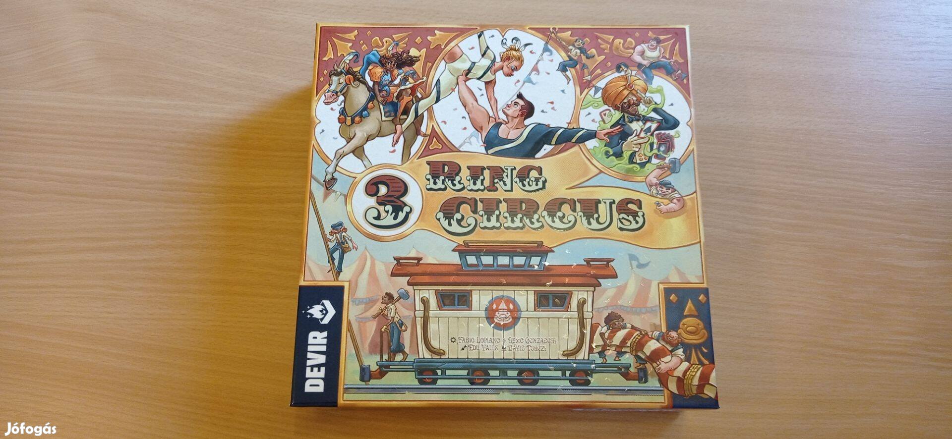 3 ring circus társasjáték