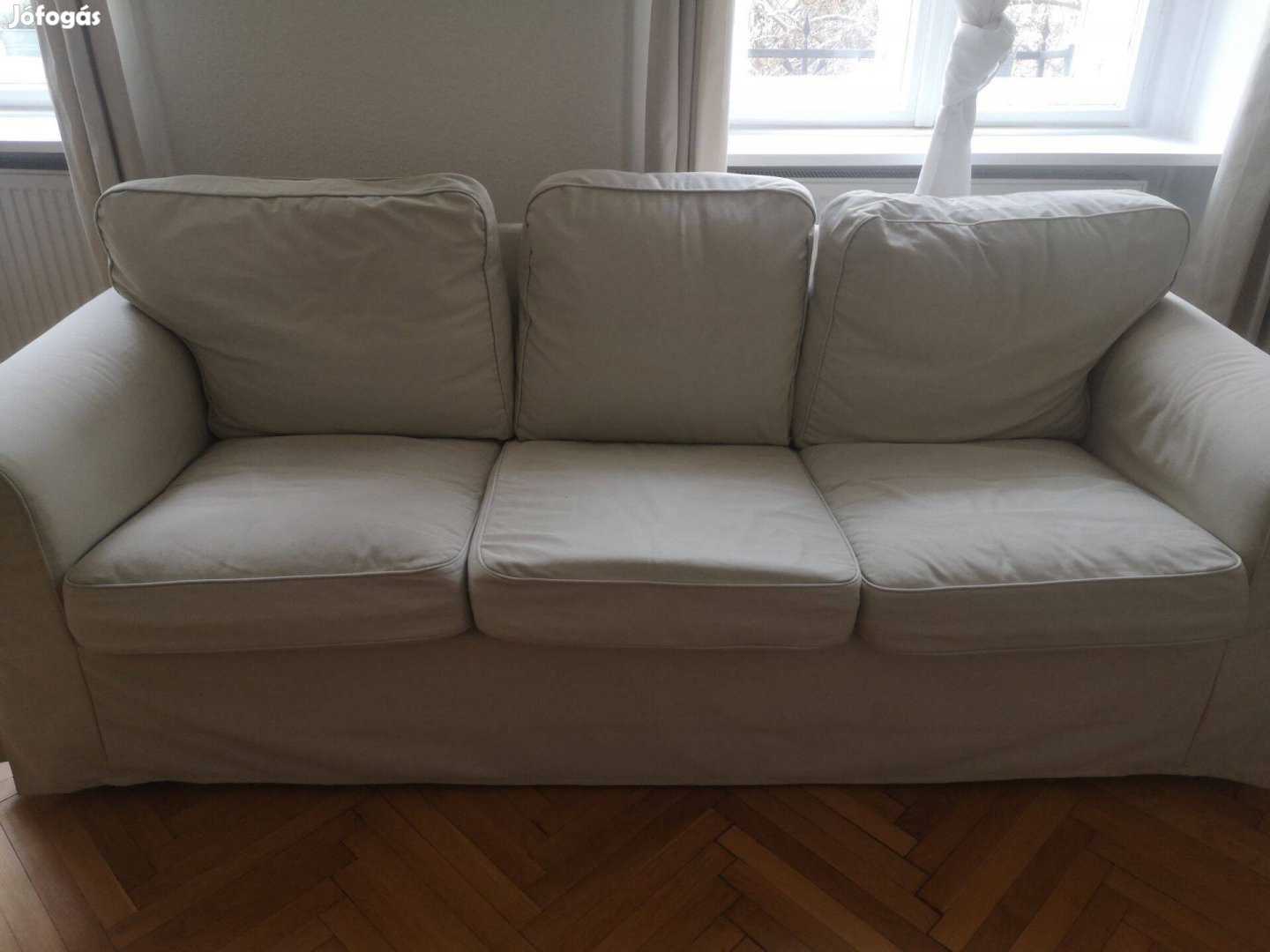 3 személyes Ektorp kanapé extra huzattal