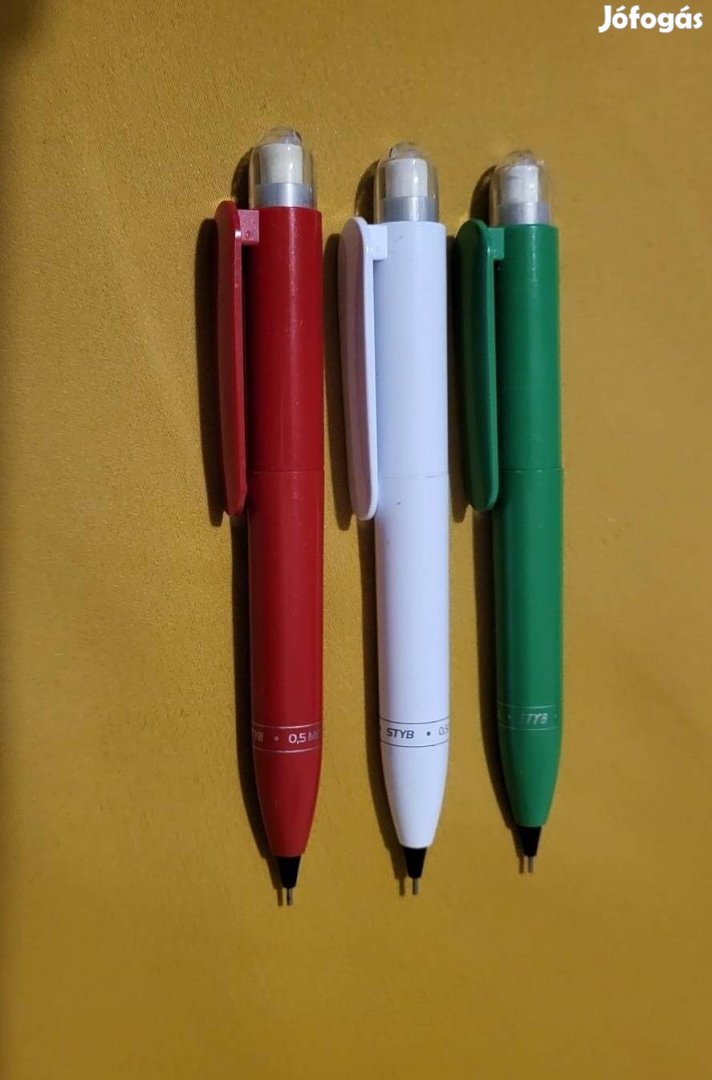 3 színű mechanical Styb pencil 0,5 