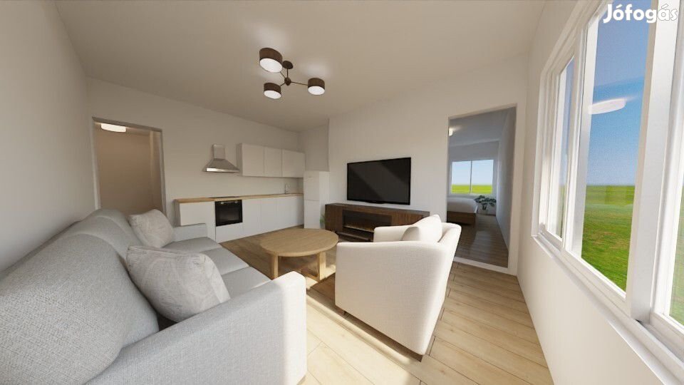 3 szobás, első emeleti felújított lakás eladó Szombathelyen,