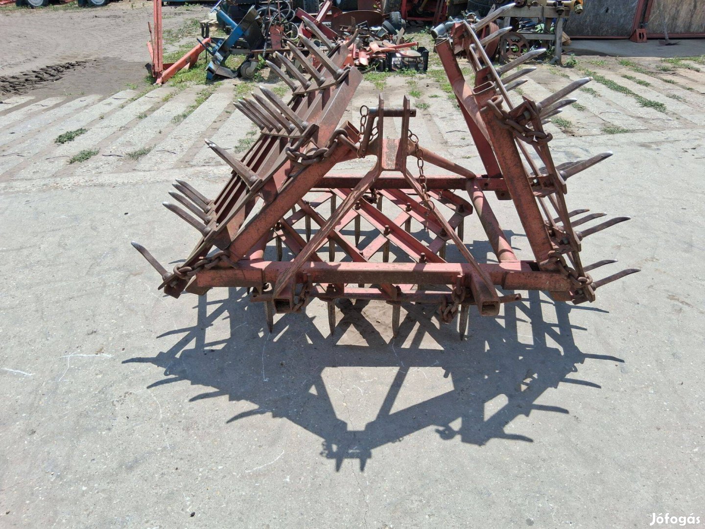 3 táblás nehéz fogas borona