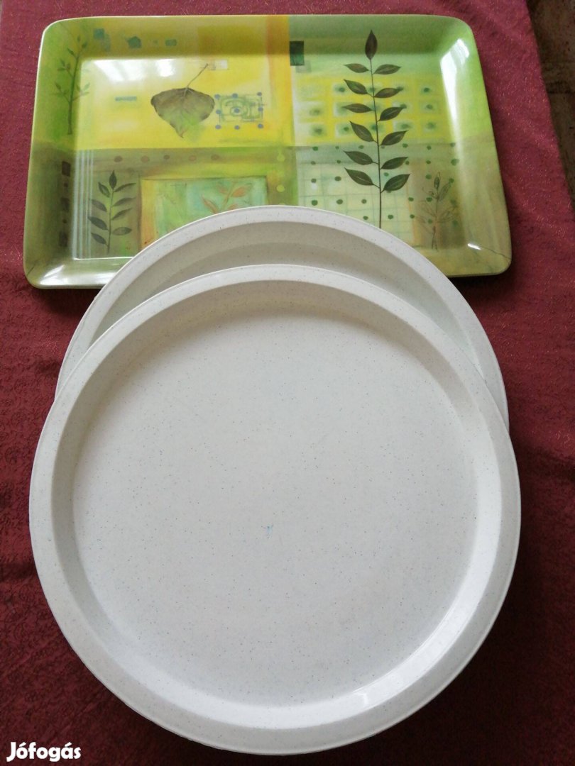 3 új tálca együtt