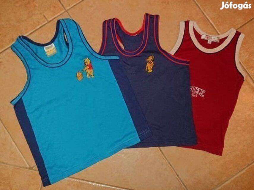 3 ujjatlan póló - 2-3 évesnek