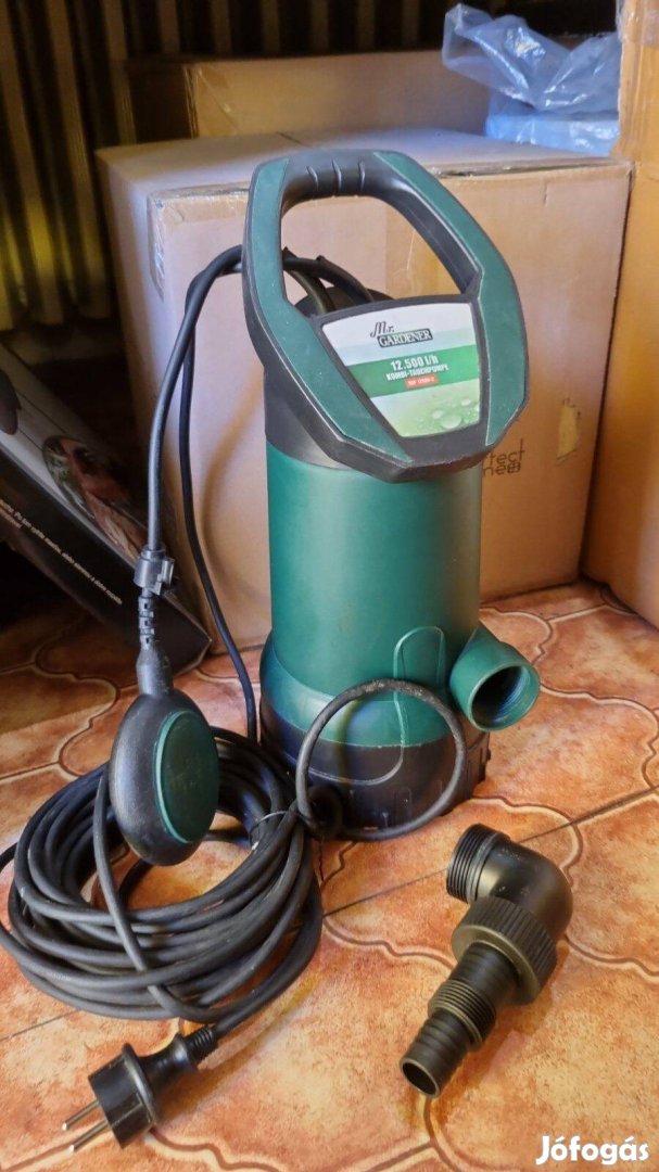 3az1-ben merülő búvárszivattyú 750W motor teljesítménnyel, garanciával