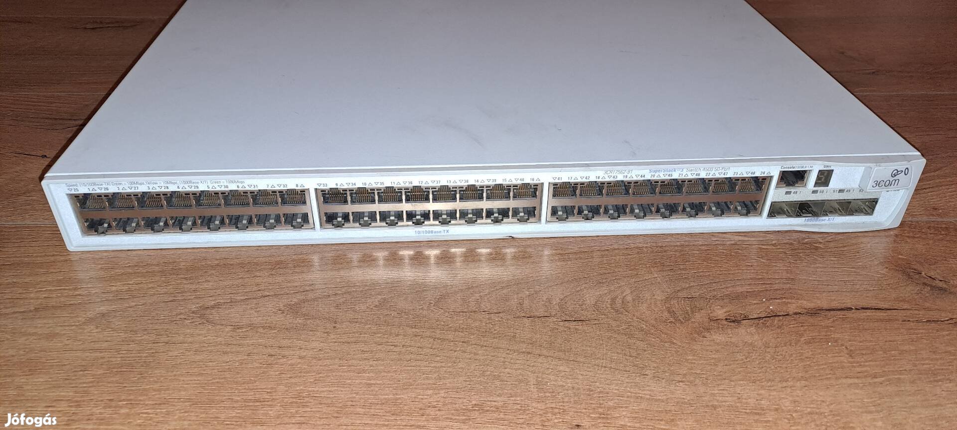 3com 48 portos switch 4 sfp 48 100mbit