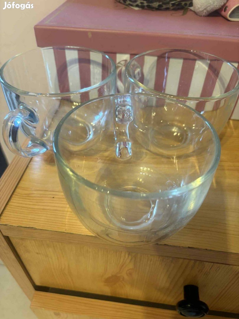 3db 500ml-s pohár