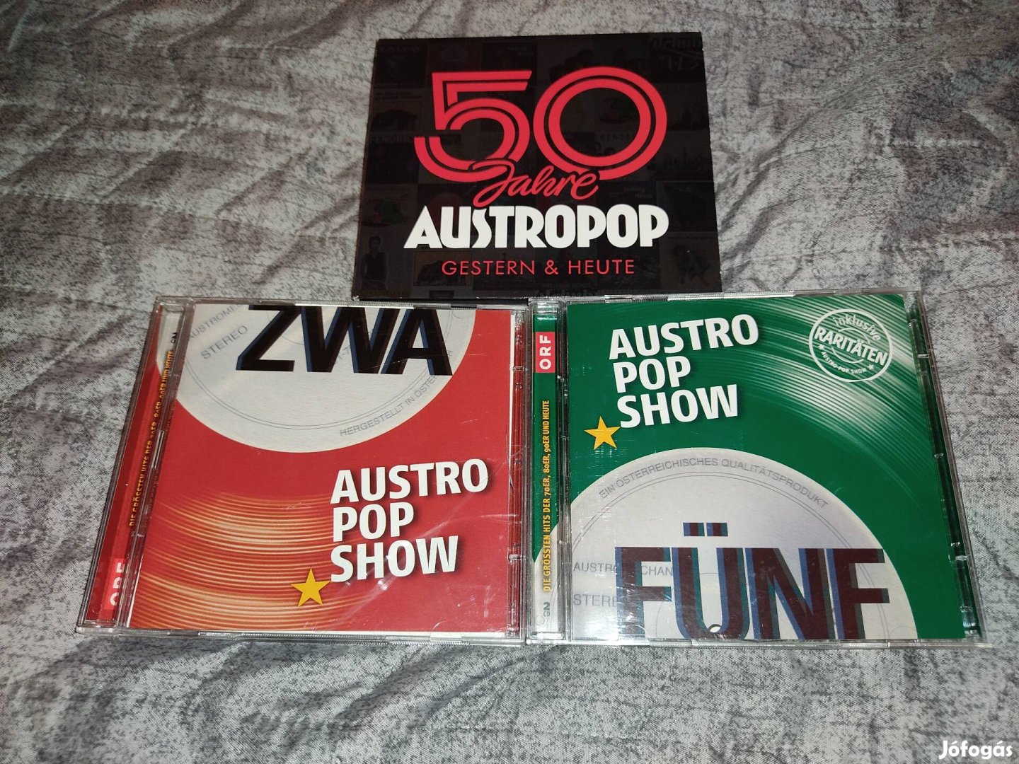 3db Austro Pop CD (6 lemez) egyben (Falco, DJ Ötzi,Opus,Edelweiss)