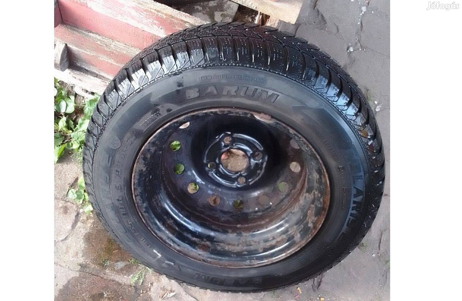 3db Daewoo, Chevrolet Kalos, régi Suzuki acélfelni, ajándék gumikkal