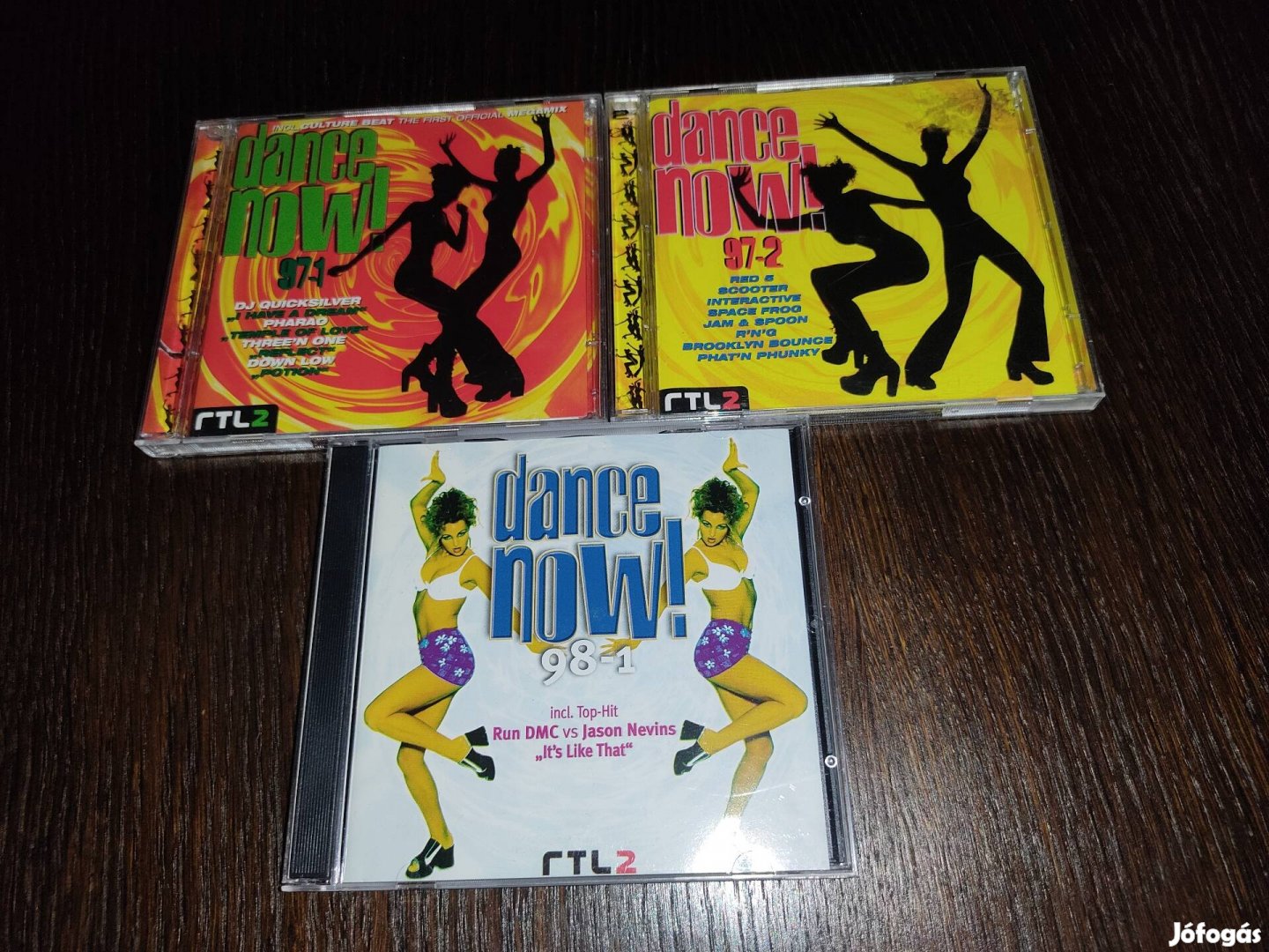 3db Dance Now Duplalemezes CD egyben (1997/1998)