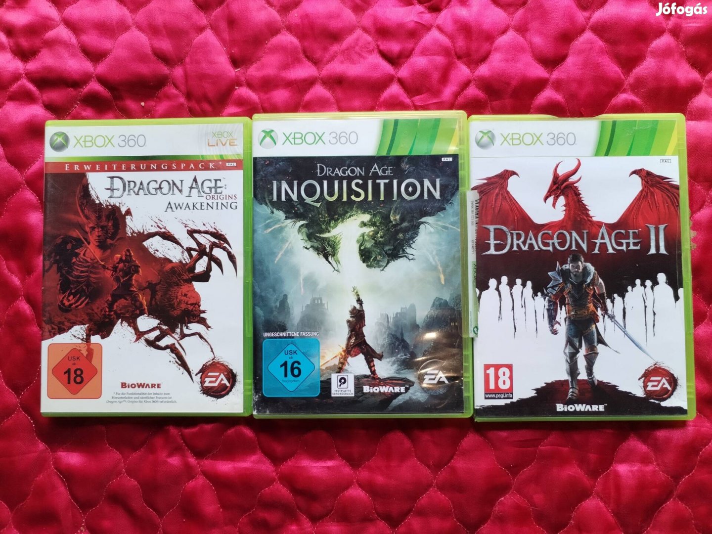 3db Dragon Age jaték egyben 