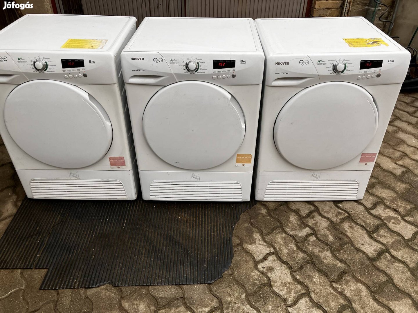 3db Hoover hőszivattyús szárítógép