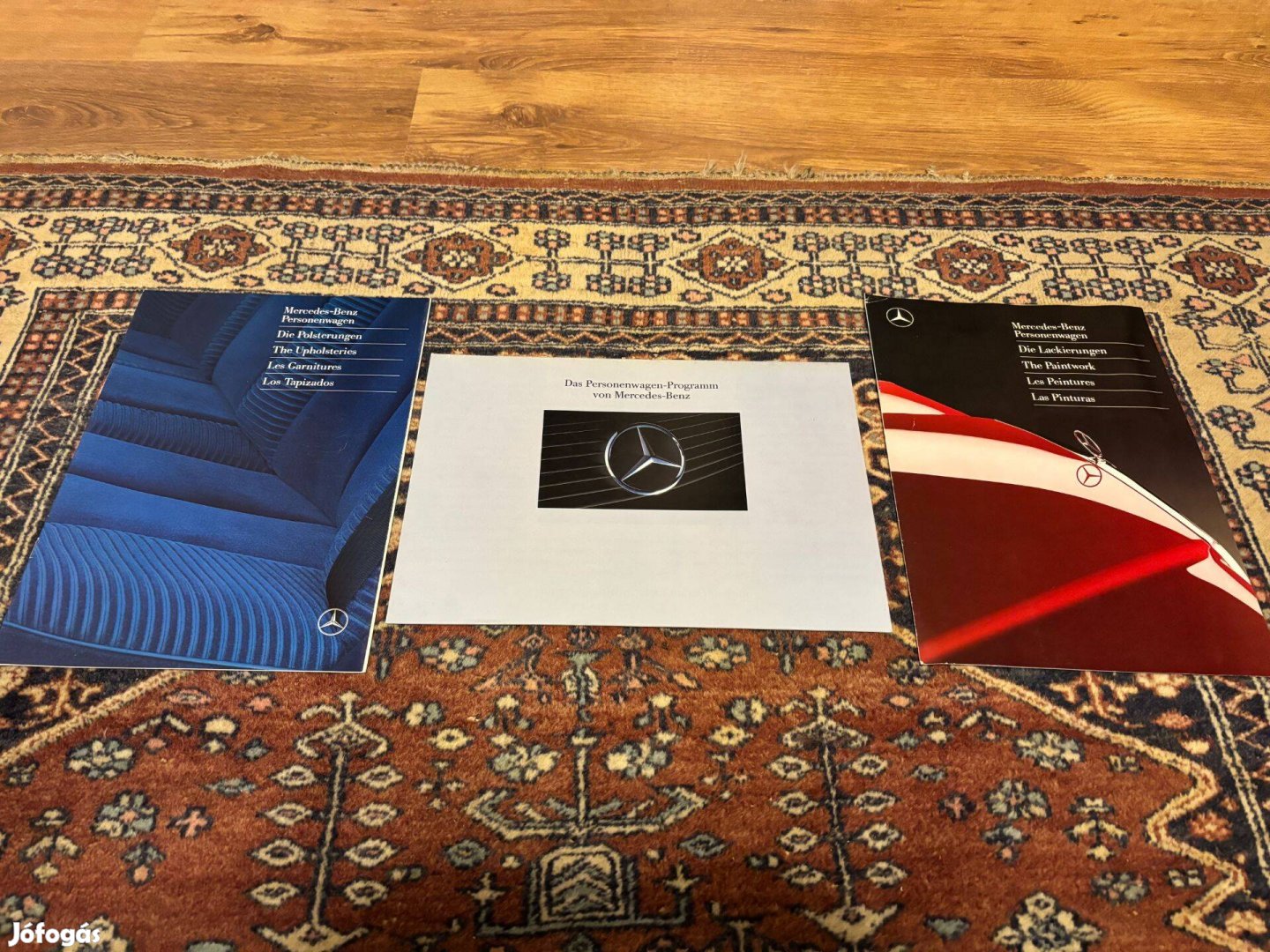 3db Mercedes Benz katalógus, prospektus, brosúra, hirdetési anyag