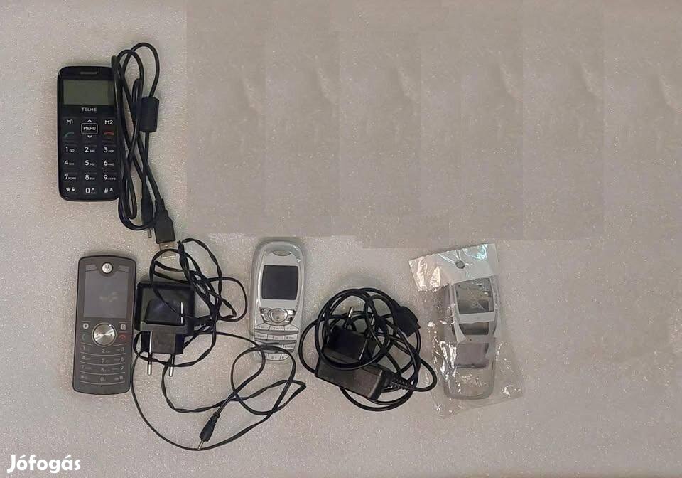 3db Mobil telefon Motorola Siemens Telme töltő