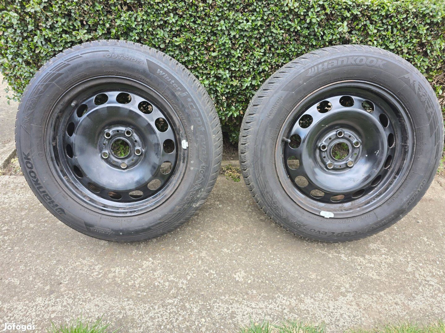 3db R16 Acélfelni 5x112 Skoda WV Audi Seat Téli Gumi