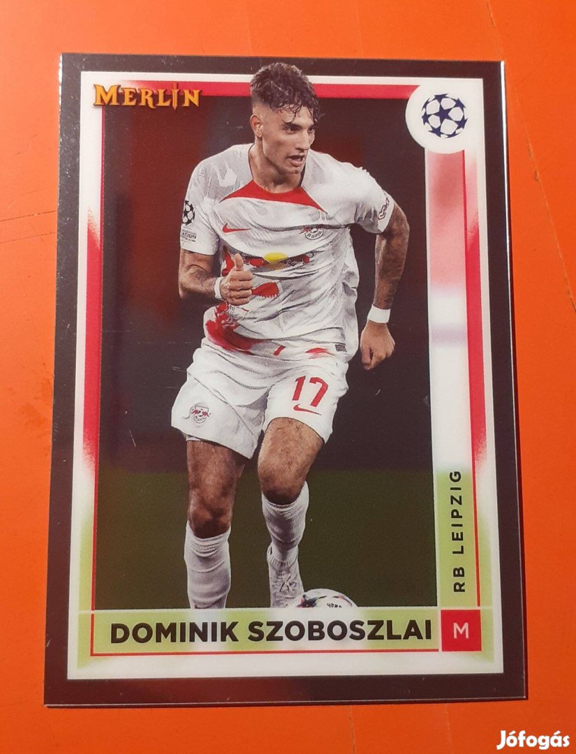 3db Szoboszlai Dominik Topps focis kártya