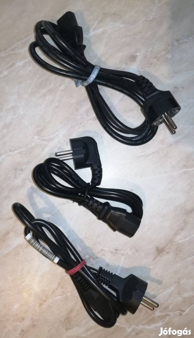 3db. PC háromeres tápkábel
