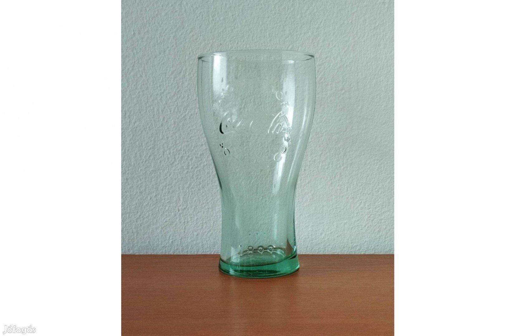 3db évszámos Coca Cola emlékpohár, üveg pohár, parti kellék