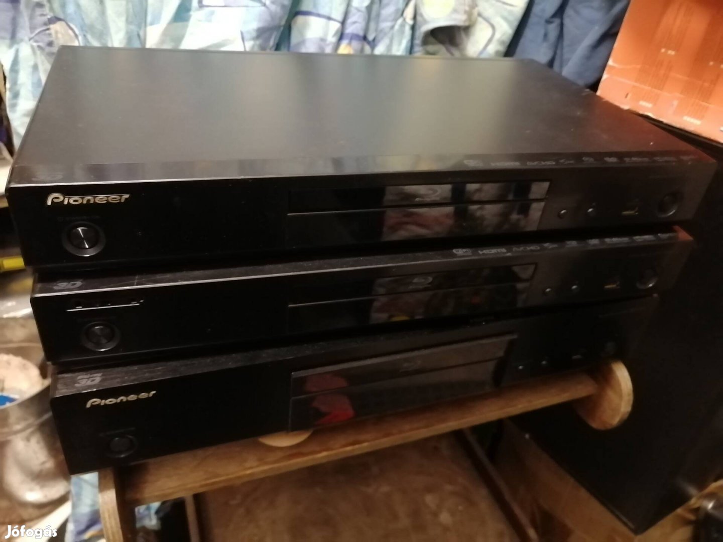 3db pioneer bluray lejátszó (hibás) 