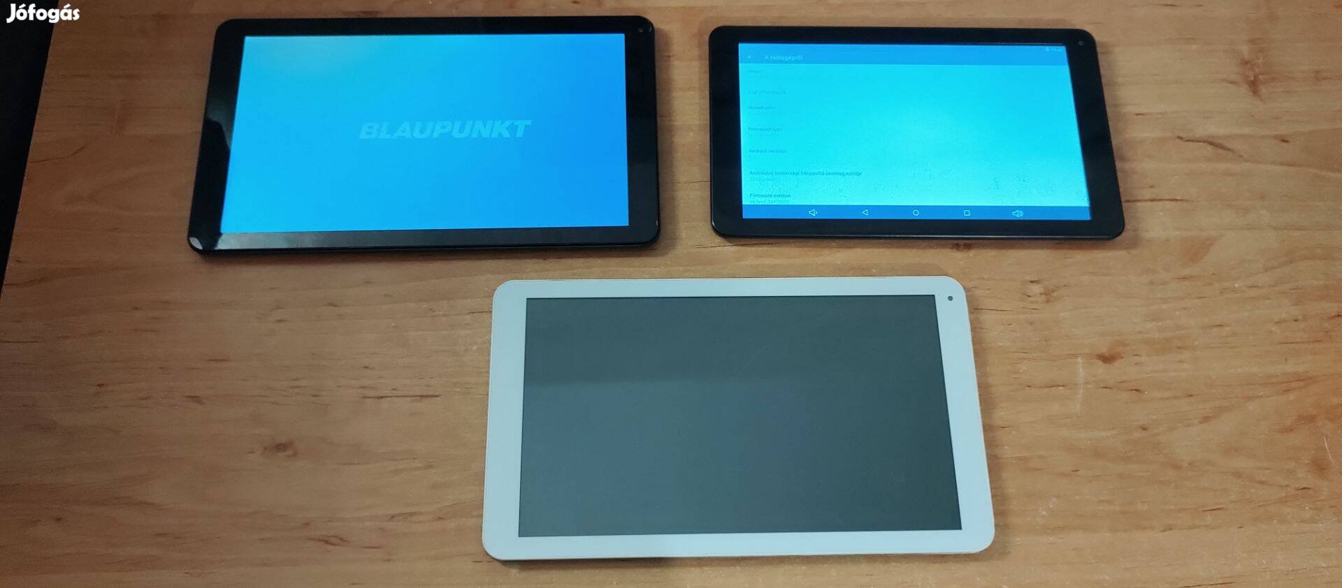 3db tablet(Blaupunkt,Trekstor,Smartbook)alkatrésznek/javításra olcsón